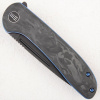 Нож WE Knife Saakshi, 20CV Black, Titanium Blue/Marble Carbon Fiber Нож WE Knife Saakshi, 20CV Black, Titanium Blue/Marble Carbon Fiber - купить в интернет-магазине Blademan
